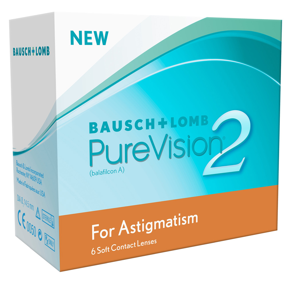 PureVision 2 Astigmatism Contact Lenses